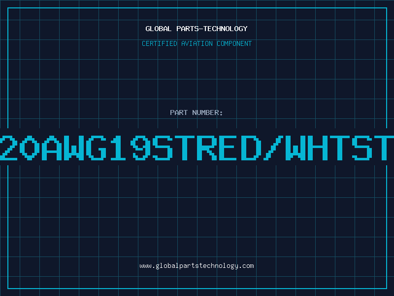 Aviation Part 326620AWG19STRED/WHTSTRIPE