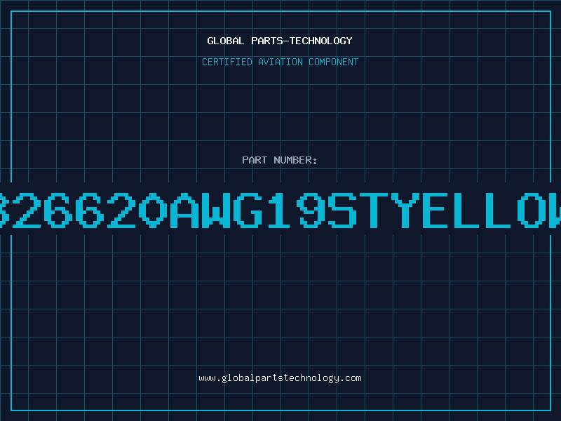 Aviation Part 326620AWG19STYELLOW