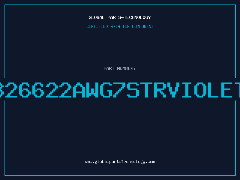 Aviation Part 326622AWG7STRVIOLET