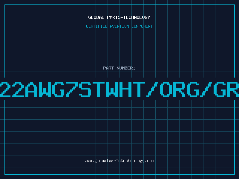 Aviation Part 326622AWG7STWHT/ORG/GRAYST
