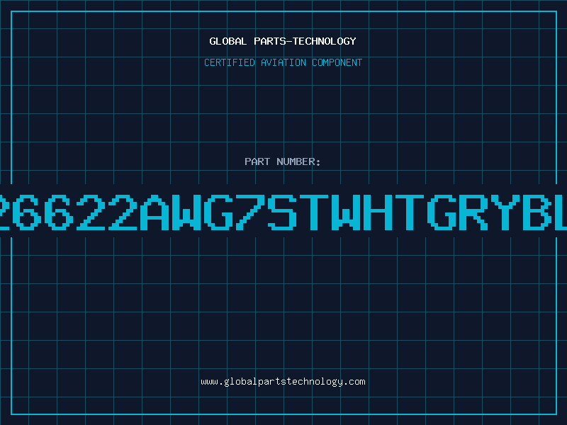 Aviation Part 326622AWG7STWHTGRYBLK