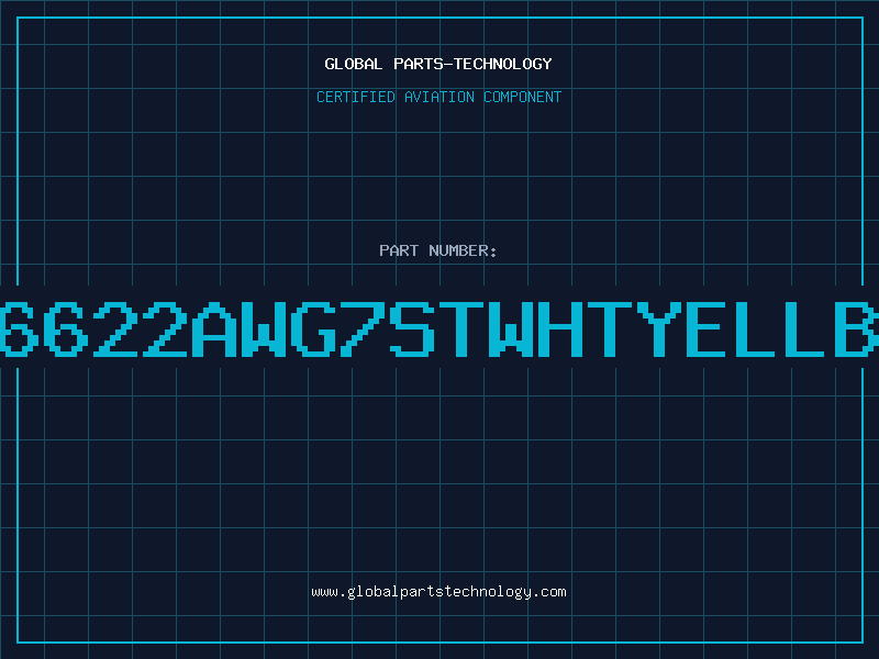 Aviation Part 326622AWG7STWHTYELLBLK