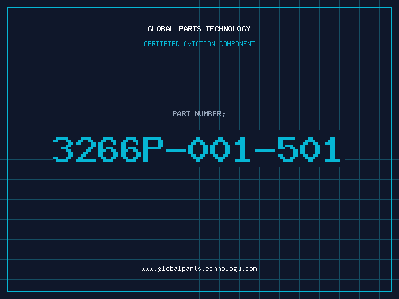 Aviation Part 3266P-001-501