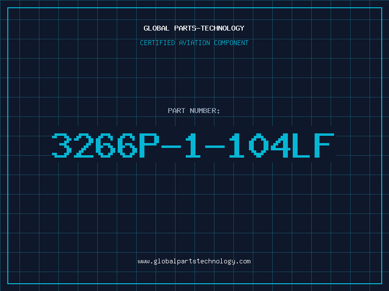 Aviation Part 3266P-1-104LF