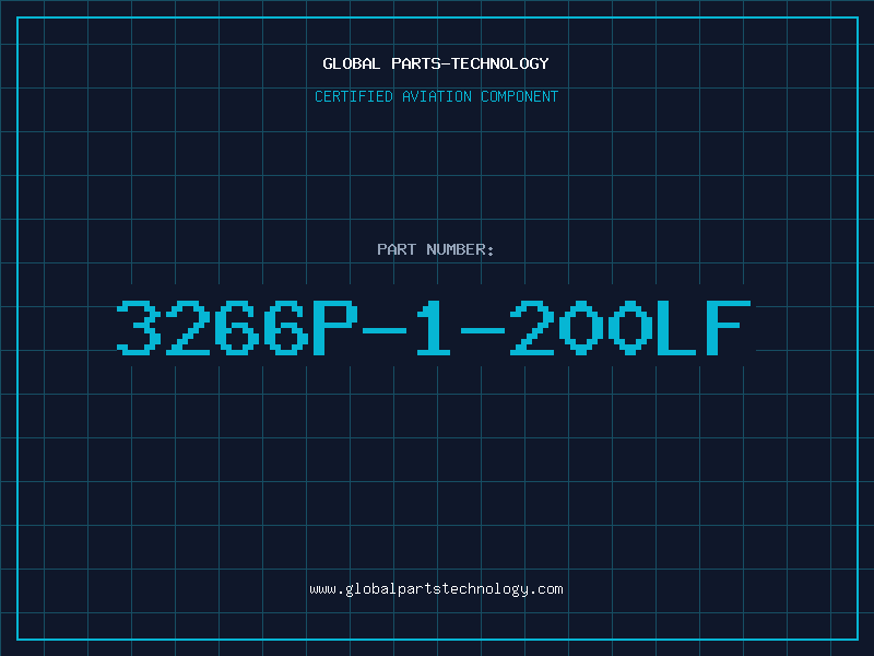 Aviation Part 3266P-1-200LF