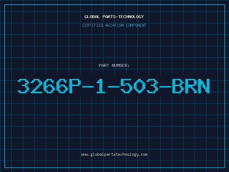 Aviation Part 3266P-1-503-BRN