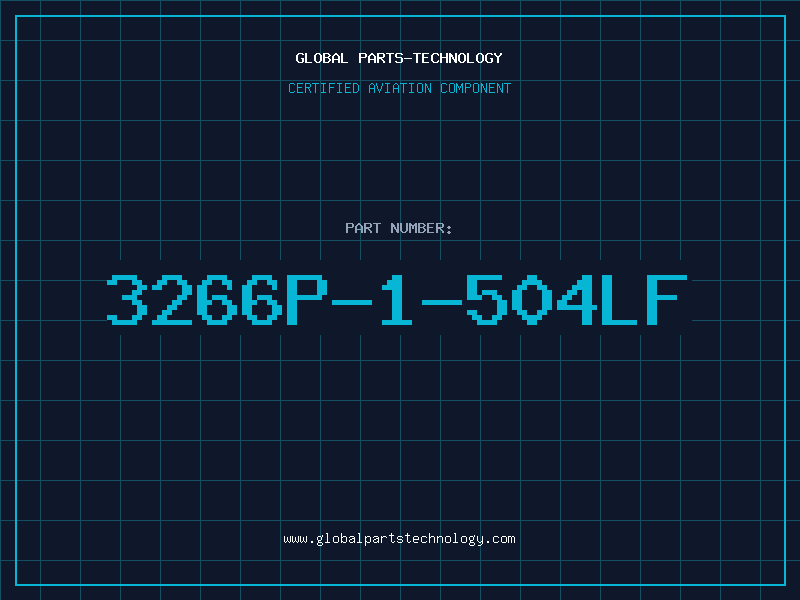 Aviation Part 3266P-1-504LF