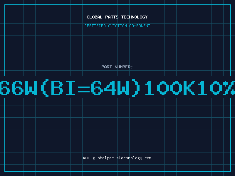 Aviation Part 3266W(BI=64W)100K10%LO