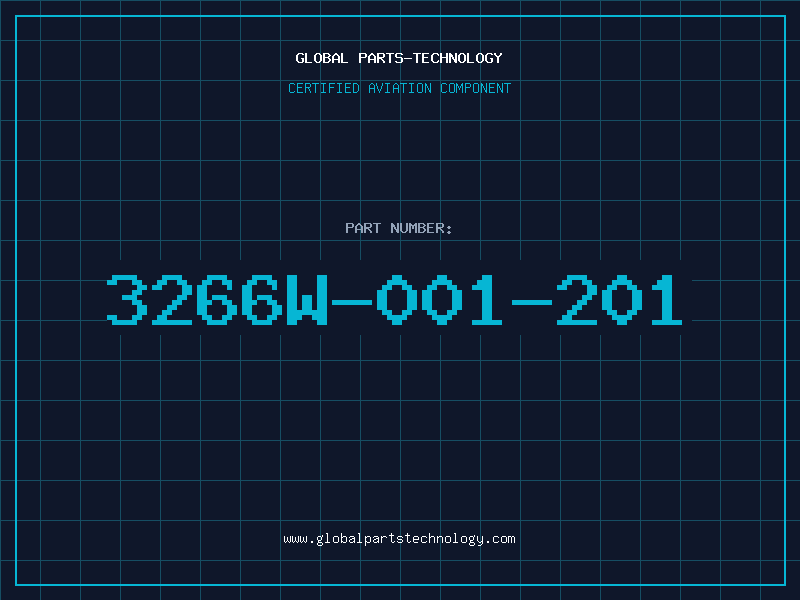 Aviation Part 3266W-001-201
