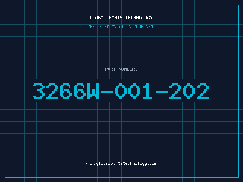 Aviation Part 3266W-001-202