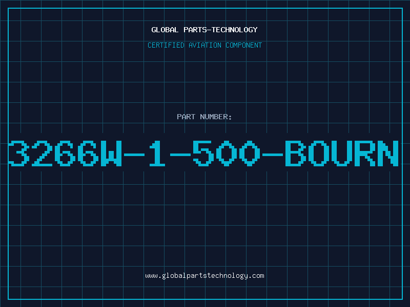 Aviation Part 3266W-1-500-BOURN