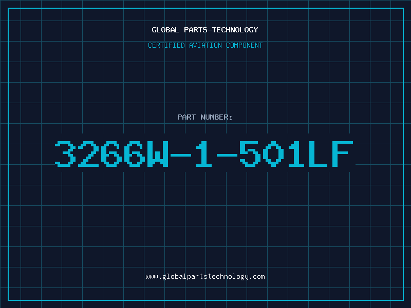 Aviation Part 3266W-1-501LF