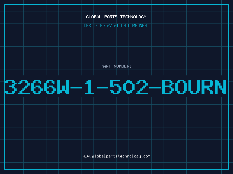 Aviation Part 3266W-1-502-BOURN