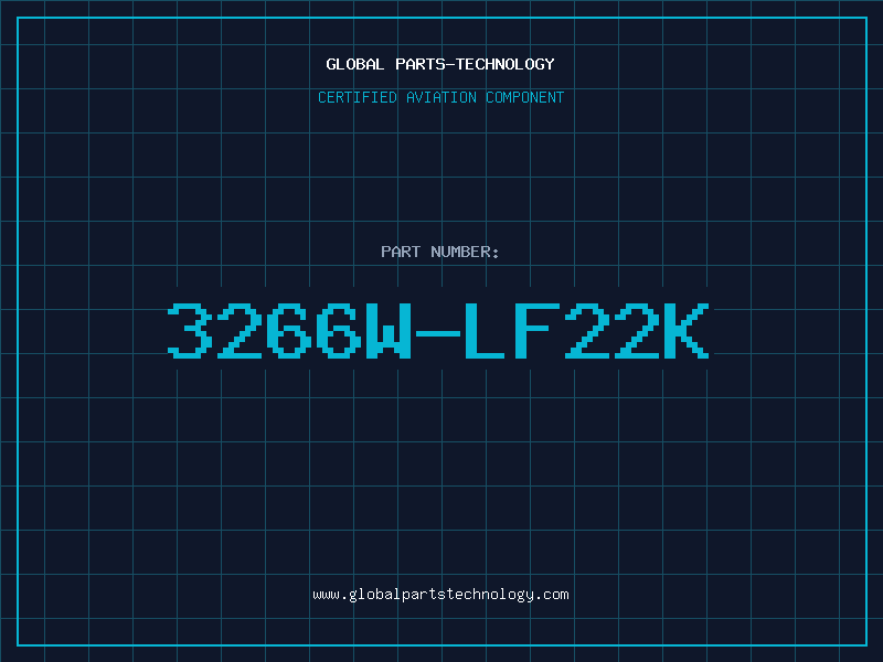 Aviation Part 3266W-LF22K