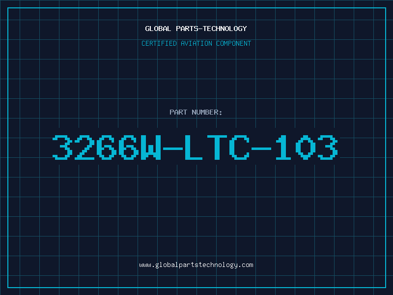 Aviation Part 3266W-LTC-103