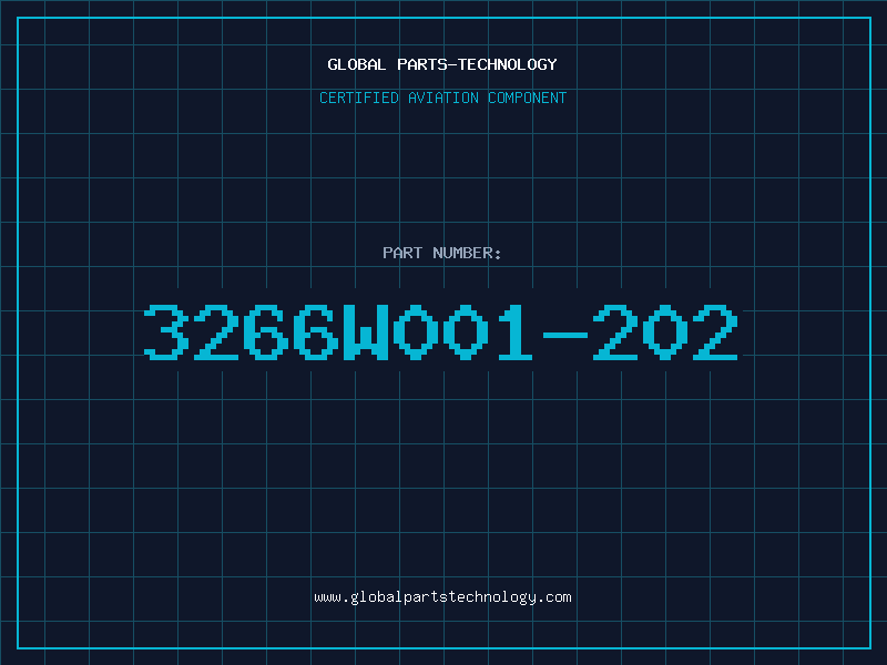 Aviation Part 3266W001-202