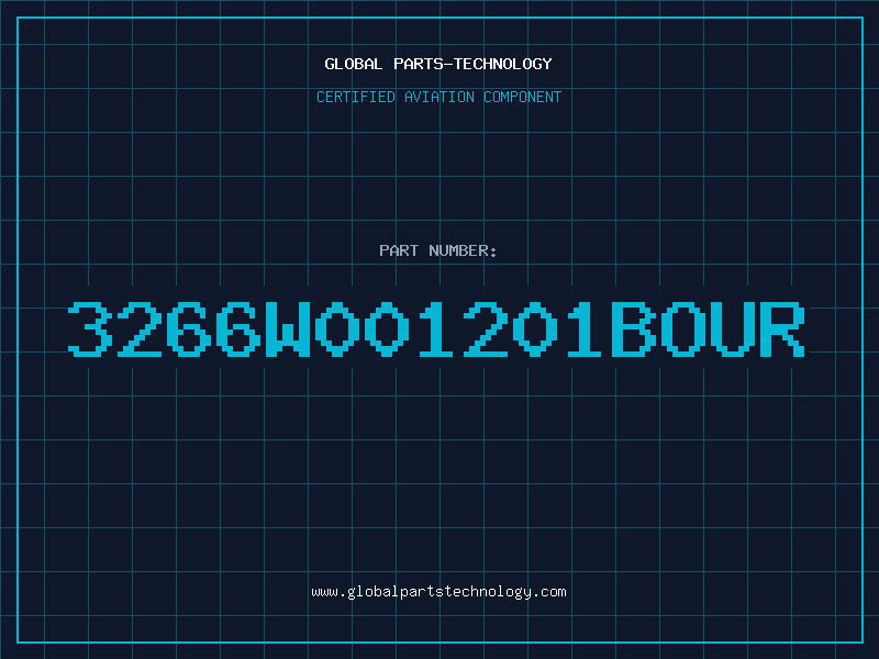 Aviation Part 3266W001201BOUR