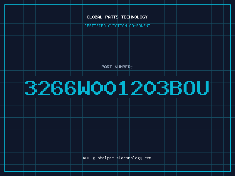 Aviation Part 3266W001203BOU
