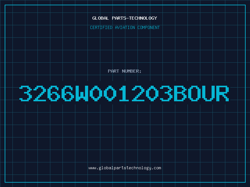 Aviation Part 3266W001203BOUR