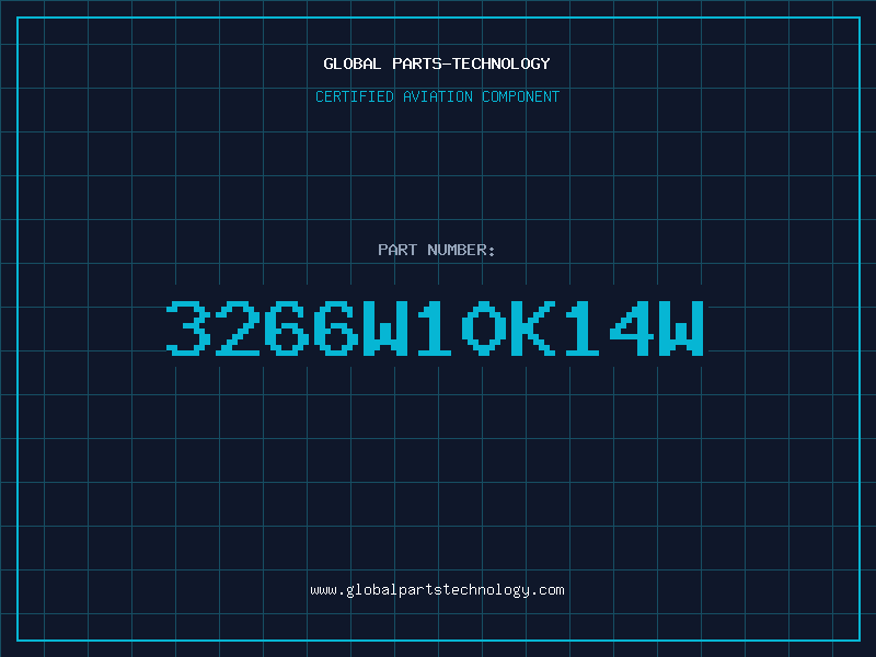 Aviation Part 3266W10K14W