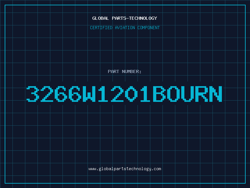 Aviation Part 3266W1201BOURN