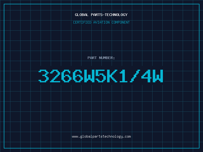 Aviation Part 3266W5K1/4W