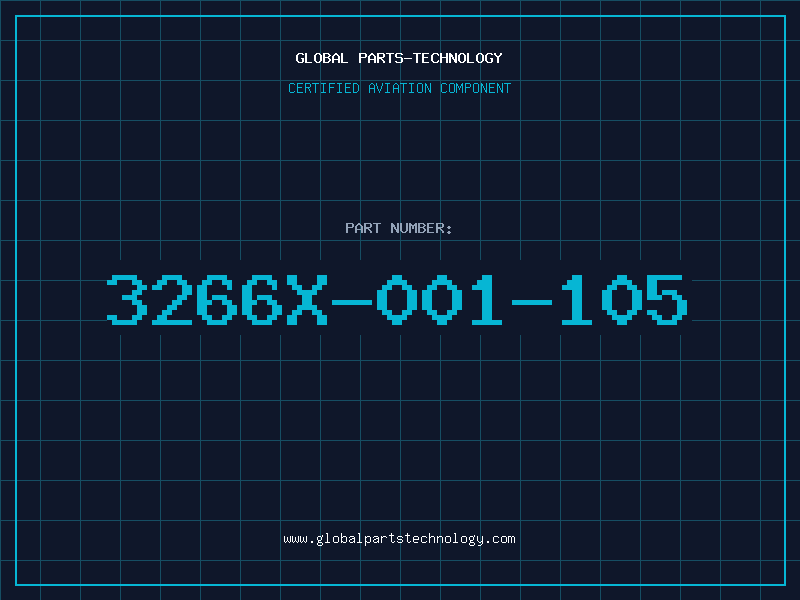 Aviation Part 3266X-001-105