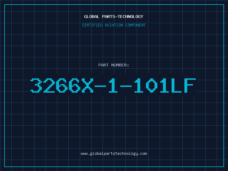 Aviation Part 3266X-1-101LF