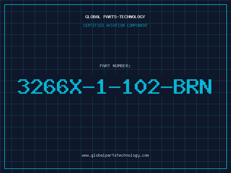 Aviation Part 3266X-1-102-BRN