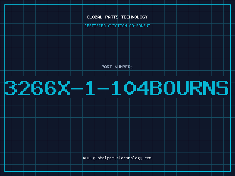 Aviation Part 3266X-1-104BOURNS