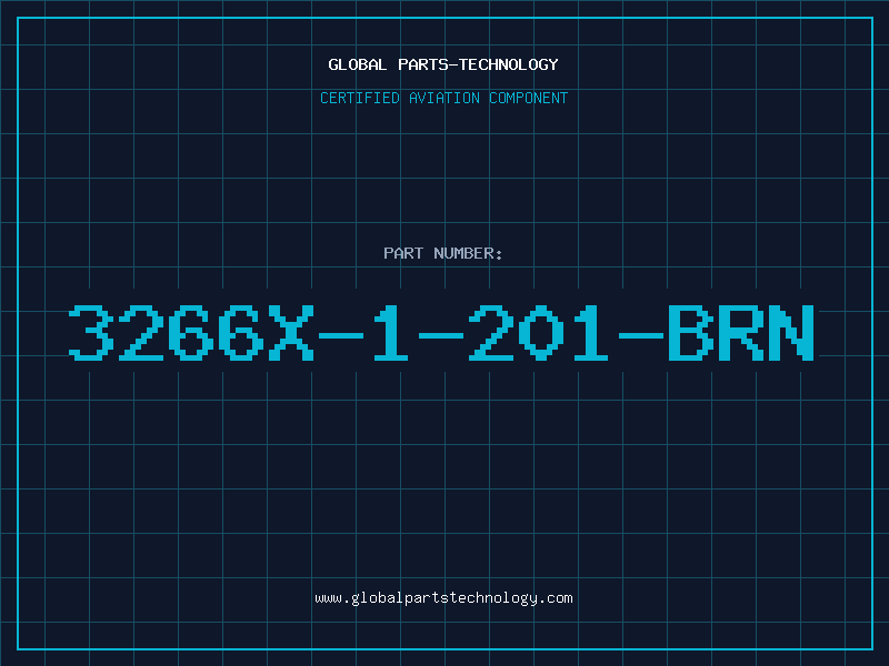 Aviation Part 3266X-1-201-BRN