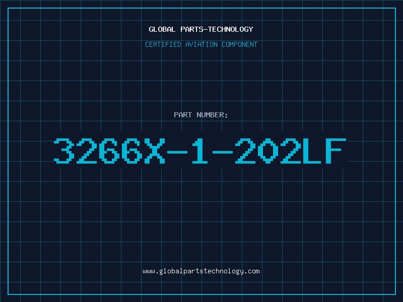 Aviation Part 3266X-1-202LF
