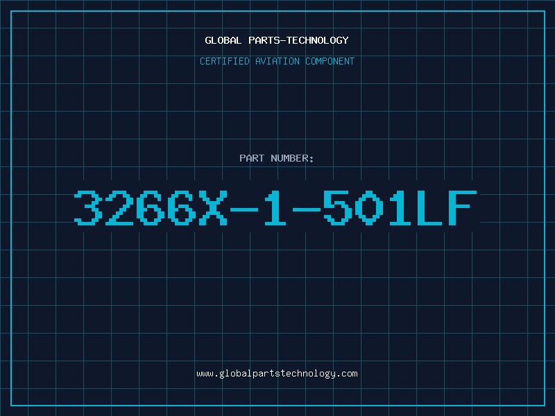 Aviation Part 3266X-1-501LF