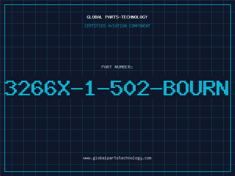 Aviation Part 3266X-1-502-BOURN