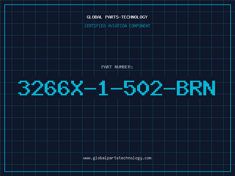 Aviation Part 3266X-1-502-BRN