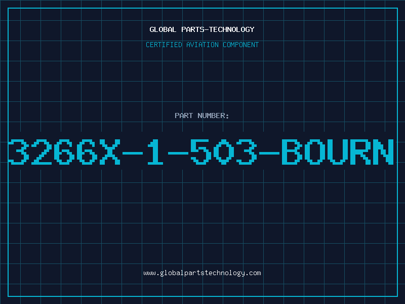 Aviation Part 3266X-1-503-BOURN