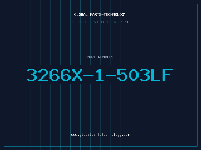 Aviation Part 3266X-1-503LF