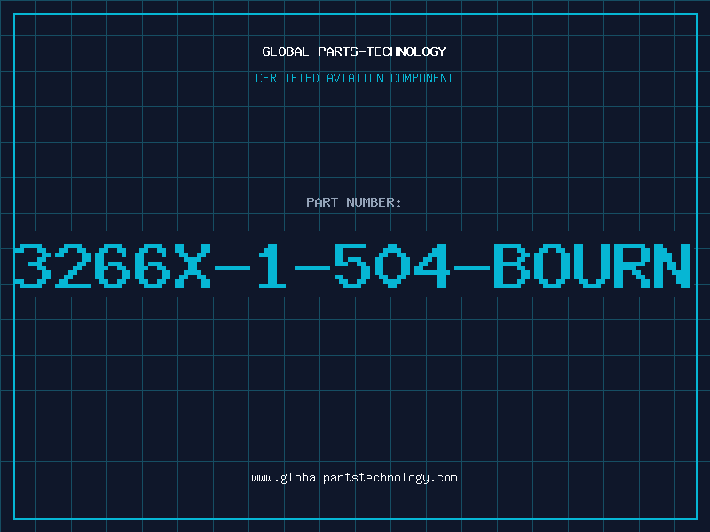 Aviation Part 3266X-1-504-BOURN