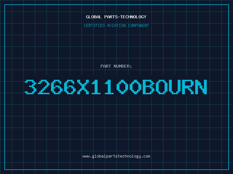 Aviation Part 3266X1100BOURN