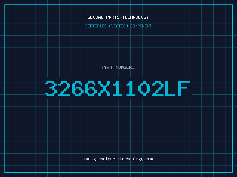 Aviation Part 3266X1102LF
