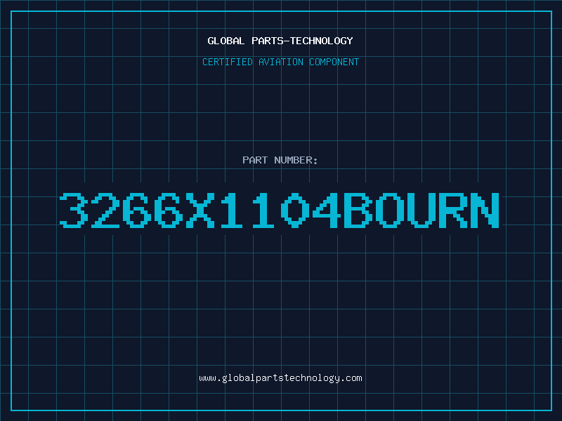 Aviation Part 3266X1104BOURN