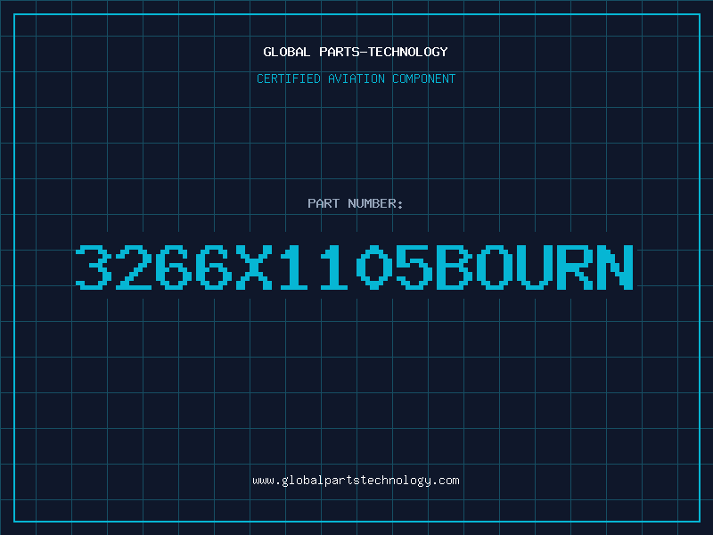 Aviation Part 3266X1105BOURN