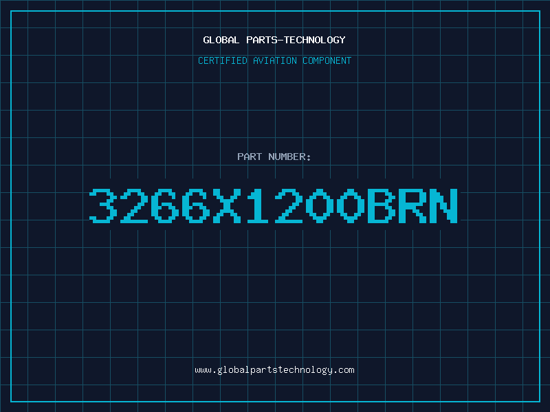 Aviation Part 3266X1200BRN