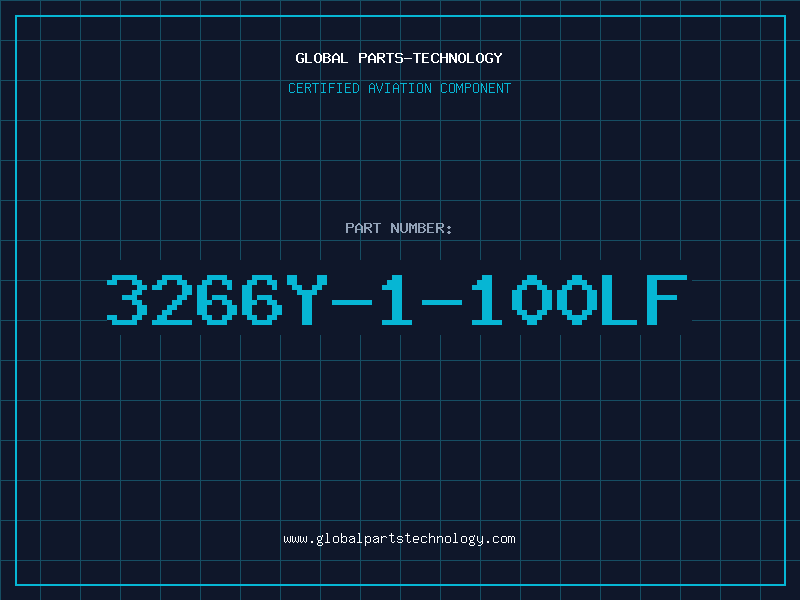 Aviation Part 3266Y-1-100LF