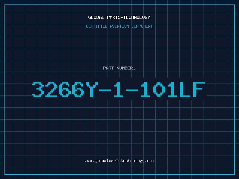 Aviation Part 3266Y-1-101LF