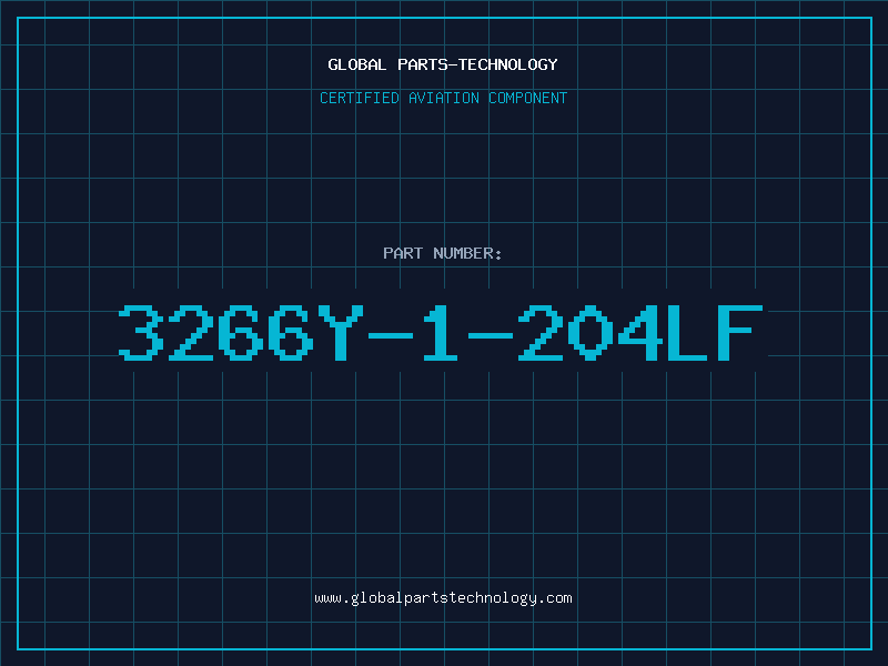 Aviation Part 3266Y-1-204LF