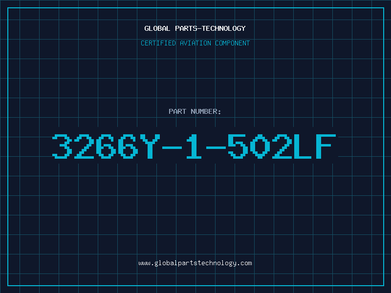 Aviation Part 3266Y-1-502LF