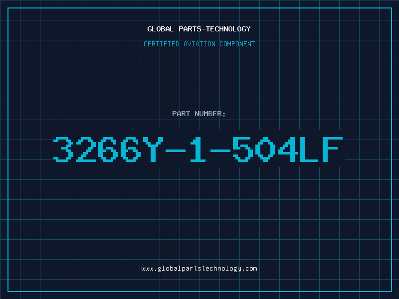 Aviation Part 3266Y-1-504LF