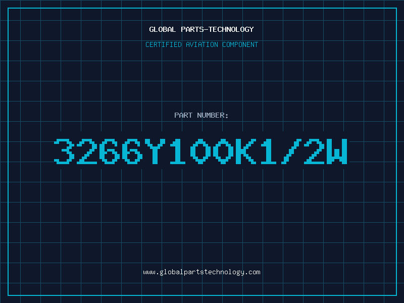 Aviation Part 3266Y100K1/2W