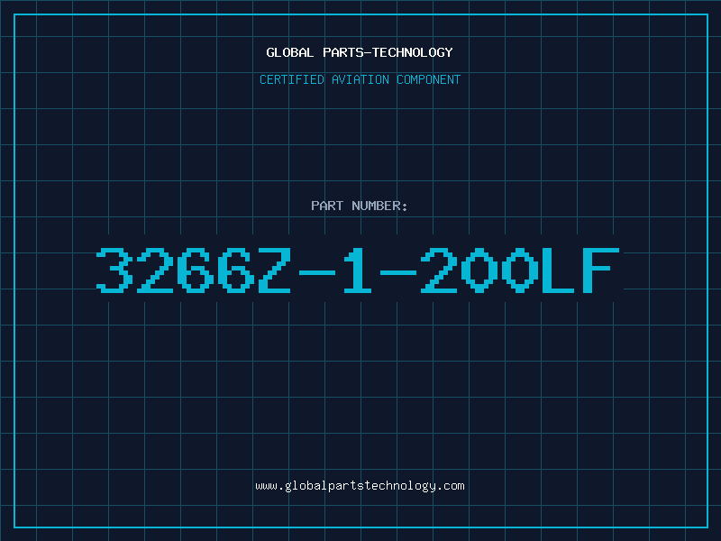 Aviation Part 3266Z-1-200LF